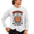 Mad Scientist Pumpkin Science Teacher Halloween Costume Kids Men's Long Sleeve T-Shirt, trending gift Mad Scientist Pumpkin Science Teacher Halloween Costume Kids Men's Long Sleeve T-Shirt, trending gift
