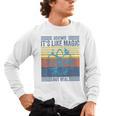 Science It's Like Magic But Real Science Teacher Geek Nerd Men's Long Sleeve T-Shirt, trending gift