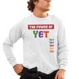 Teacher Growth Mindset Power Of Yet Men's Long Sleeve T-Shirt, trending gift Teacher Growth Mindset Power Of Yet Men's Long Sleeve T-Shirt, trending gift