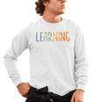 Vintage Play Is Learning Back To School Toddler Teacher Men's Long Sleeve T-Shirt, trending gift Vintage Play Is Learning Back To School Toddler Teacher Men's Long Sleeve T-Shirt, trending gift
