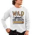 Wild About 2Nd Grade School Grade Teacher Men's Long Sleeve T-Shirt, trending gift