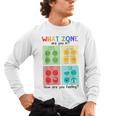 What Zone Are You In How Are You Feeling Teacher Men's Long Sleeve T-Shirt, trending gift What Zone Are You In How Are You Feeling Teacher Men's Long Sleeve T-Shirt, trending gift