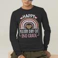 100th Day Of 2nd Grade 100 Days Of School Teacher Men's Long Sleeve T-Shirt, funny gift 100th Day Of 2nd Grade 100 Days Of School Teacher Men's Long Sleeve T-Shirt, funny gift