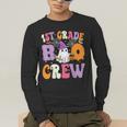 1st Grade Boo Crew Spooky First Grade Halloween Teacher Men's Long Sleeve T-Shirt, funny gift 1st Grade Boo Crew Spooky First Grade Halloween Teacher Men's Long Sleeve T-Shirt, funny gift