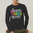 3rd Grade Team Pencil Teacher Student Back To School Girls Men's Long Sleeve T-Shirt, funny gift