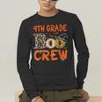 4th Grade Boo Crew Teacher Student Halloween Men's Long Sleeve T-Shirt, funny gift