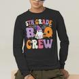 5th Grade Boo Crew Spooky Fifth Grade Halloween Teacher Men's Long Sleeve T-Shirt, funny gift