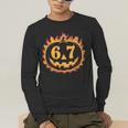 6 7 Meme Halloween Pumpkin Costume For Student Teacher Men's Long Sleeve T-Shirt, funny gift 6 7 Meme Halloween Pumpkin Costume For Student Teacher Men's Long Sleeve T-Shirt, funny gift