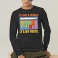 AAC Awareness AAC Teacher It's Not A Screen It's My Voice Men Women Men's Long Sleeve T-Shirt, funny gift AAC Awareness AAC Teacher It's Not A Screen It's My Voice Men Women Men's Long Sleeve T-Shirt, funny gift
