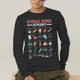ABC School Nurse Alphabet Student Teacher Health Worker Men's Long Sleeve T-Shirt, funny gift