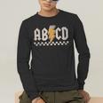 ABCD Back In Class First Day Back To School Teacher Student Men's Long Sleeve T-Shirt, funny gift ABCD Back In Class First Day Back To School Teacher Student Men's Long Sleeve T-Shirt, funny gift
