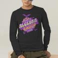 Algebra Teacher Halloween Spooky Ghost Math Mathematics Grad Men's Long Sleeve T-Shirt, funny gift