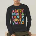 Alphabet A-Z ABC Kids Back To School Pre K Teachers Men's Long Sleeve T-Shirt, funny gift Alphabet A-Z ABC Kids Back To School Pre K Teachers Men's Long Sleeve T-Shirt, funny gift