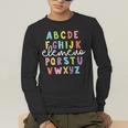 Alphabet ABC Elemeno Teacher Student Back To School Men's Long Sleeve T-Shirt, funny gift Alphabet ABC Elemeno Teacher Student Back To School Men's Long Sleeve T-Shirt, funny gift
