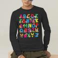 Alphabet Animals ABCs Zoo Kids Boys Girls Teacher Men's Long Sleeve T-Shirt, funny gift Alphabet Animals ABCs Zoo Kids Boys Girls Teacher Men's Long Sleeve T-Shirt, funny gift