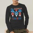 All American Teacher Pencil Coquette Bow USA Flag Teachers Men's Long Sleeve T-Shirt, funny gift All American Teacher Pencil Coquette Bow USA Flag Teachers Men's Long Sleeve T-Shirt, funny gift