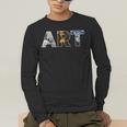 Art Artist Painting Teacher T Shirt Mona Lisa Great Wave For Men Women Men's Long Sleeve T-Shirt, funny gift Art Artist Painting Teacher T Shirt Mona Lisa Great Wave For Men Women Men's Long Sleeve T-Shirt, funny gift