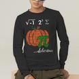 I Ate Some Pumpkin Pi Pie Math Teacher Halloween For Men Women Kids Men's Long Sleeve T-Shirt, funny gift