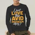AVID Team Appreciation Essentials AVID Program Teacher Men's Long Sleeve T-Shirt, funny gift