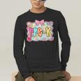 Back To School Pre-K Preppy Teacher Girl Men's Long Sleeve T-Shirt, funny gift