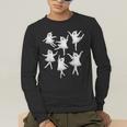 Ballet Ghost Dancer Spooky Dance Teacher Halloween Costume Men's Long Sleeve T-Shirt, funny gift