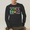 Battery Life Of a Paraprofessional Para Teacher Life Men's Long Sleeve T-Shirt, funny gift Battery Life Of a Paraprofessional Para Teacher Life Men's Long Sleeve T-Shirt, funny gift