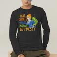 Beauty Teacher Take Chances Make Mistakes Get Messy Men's Long Sleeve T-Shirt, funny gift Beauty Teacher Take Chances Make Mistakes Get Messy Men's Long Sleeve T-Shirt, funny gift