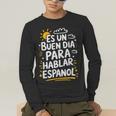 Bilingual Teacher Maestra Spanish Teacher Men's Long Sleeve T-Shirt, funny gift