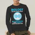 Biology Facts Science Teacher Student Biologist Men's Long Sleeve T-Shirt, funny gift Biology Facts Science Teacher Student Biologist Men's Long Sleeve T-Shirt, funny gift
