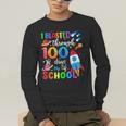 I Blasted Through 100 Days Of School 100th Day Teacher Kids Men's Long Sleeve T-Shirt, funny gift I Blasted Through 100 Days Of School 100th Day Teacher Kids Men's Long Sleeve T-Shirt, funny gift