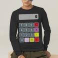Calculator Math Teacher Halloween Costumes Women Men Adults Men's Long Sleeve T-Shirt, funny gift Calculator Math Teacher Halloween Costumes Women Men Adults Men's Long Sleeve T-Shirt, funny gift