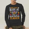 You Can't Scare Me I'm A Special Education Teacher Halloween Men's Long Sleeve T-Shirt, funny gift You Can't Scare Me I'm A Special Education Teacher Halloween Men's Long Sleeve T-Shirt, funny gift