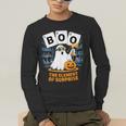 Chemistry Boo Ghost Element Of Surprise Science Teacher Tee Men's Long Sleeve T-Shirt, funny gift