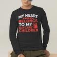 Childcare My Heart Belongs To Children Daycare Teacher Men Women Men's Long Sleeve T-Shirt, funny gift