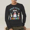 Chillin With My Sped Snowmies Teacher Student Christmas Men's Long Sleeve T-Shirt, funny gift Chillin With My Sped Snowmies Teacher Student Christmas Men's Long Sleeve T-Shirt, funny gift