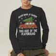 Christmas Teacher Squad Festive Car Tree Lights Xmas Men's Long Sleeve T-Shirt, funny gift