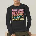 This Is My Circus And These Are My Monkeys School Teacher Men's Long Sleeve T-Shirt, funny gift