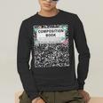 Composition Book Notebook Teachers Matching Group Halloween Men's Long Sleeve T-Shirt, funny gift Composition Book Notebook Teachers Matching Group Halloween Men's Long Sleeve T-Shirt, funny gift