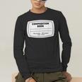 Composition Notebook Halloween Costume Teacher Student Men's Long Sleeve T-Shirt, funny gift Composition Notebook Halloween Costume Teacher Student Men's Long Sleeve T-Shirt, funny gift