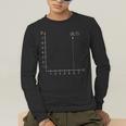 Coordinate 67 Math Teacher 67 Cartesian Grid Point Men's Long Sleeve T-Shirt, funny gift