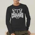 Cougars Teacher Student School Sports Fan Team Spirit Men's Long Sleeve T-Shirt, funny gift Cougars Teacher Student School Sports Fan Team Spirit Men's Long Sleeve T-Shirt, funny gift