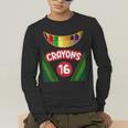 Crayon Box Fun Teacher Student Crayon Squad Halloween 2023 Men's Long Sleeve T-Shirt, funny gift Crayon Box Fun Teacher Student Crayon Squad Halloween 2023 Men's Long Sleeve T-Shirt, funny gift
