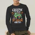 Creepin It Real Monster School 3rd Grade Teacher Halloween Men's Long Sleeve T-Shirt, funny gift Creepin It Real Monster School 3rd Grade Teacher Halloween Men's Long Sleeve T-Shirt, funny gift