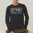 CTE Career And Technical Education -Adults CTE Teacher Health Theme Small Short Sleeve Men's Long Sleeve T-Shirt, funny gift