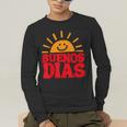 Cute Bilingual Spanish Teacher Buenos Dias Sunshine Men's Long Sleeve T-Shirt, funny gift
