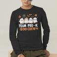 Cute Ghosts Pre-K Boo Crew Teachers Halloween Party Team For Men Women Kids Men's Long Sleeve T-Shirt, funny gift Cute Ghosts Pre-K Boo Crew Teachers Halloween Party Team For Men Women Kids Men's Long Sleeve T-Shirt, funny gift