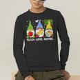 Cute Gnomes Teach Love And Inspire Back To School Teacher Men's Long Sleeve T-Shirt, funny gift Cute Gnomes Teach Love And Inspire Back To School Teacher Men's Long Sleeve T-Shirt, funny gift