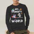 Cute Teacher My Students Are Out-Of This World Space Men's Long Sleeve T-Shirt, funny gift Cute Teacher My Students Are Out-Of This World Space Men's Long Sleeve T-Shirt, funny gift