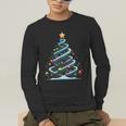 DNA Helix Christmas Tree Scientist Biology Science Teacher Men's Long Sleeve T-Shirt, funny gift DNA Helix Christmas Tree Scientist Biology Science Teacher Men's Long Sleeve T-Shirt, funny gift