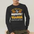 I Don't Need A Costume I'm Chemistry Teacher Cool Halloween Men's Long Sleeve T-Shirt, funny gift